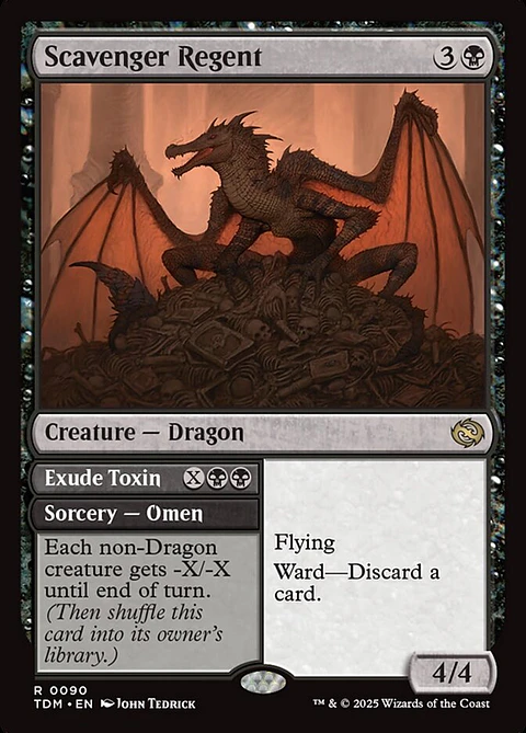 Scavenger Regent // Exude Toxin | Inglés | NM | TDM