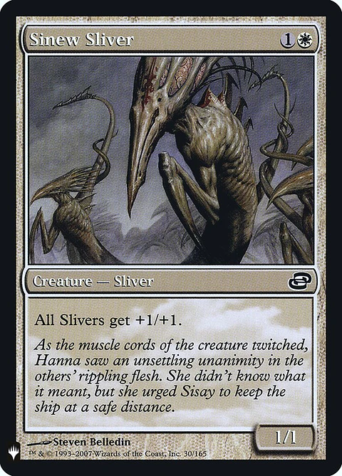 Sinew Sliver (foil) | Inglés | NM | PLST