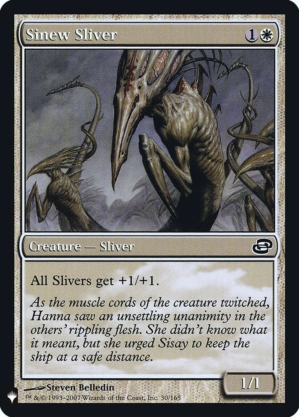 Sinew Sliver (foil) | Inglés | NM | PLST 1