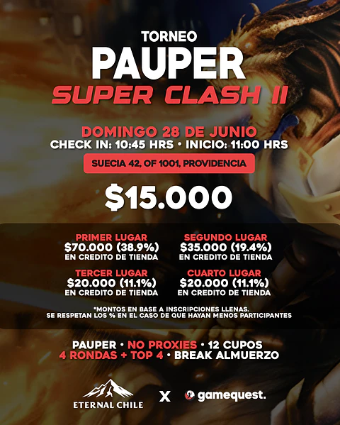 Torneo Pauper: Super Clash II