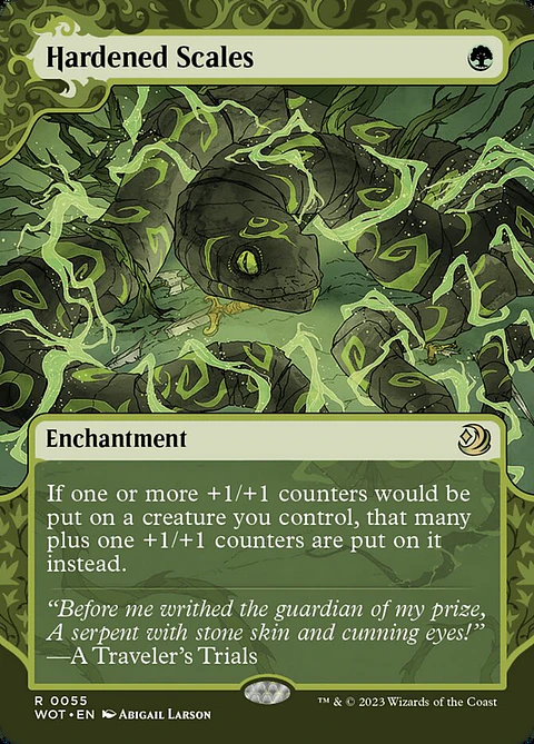 Hardened Scales (Showcase) | Español | NM | WOT