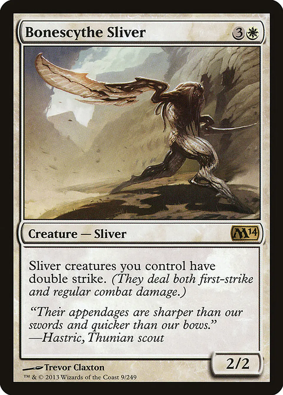 Bonescythe Sliver | Español | NM | M14 1