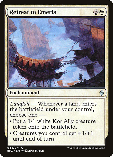 Retreat to Emeria | Español | NM | BFZ