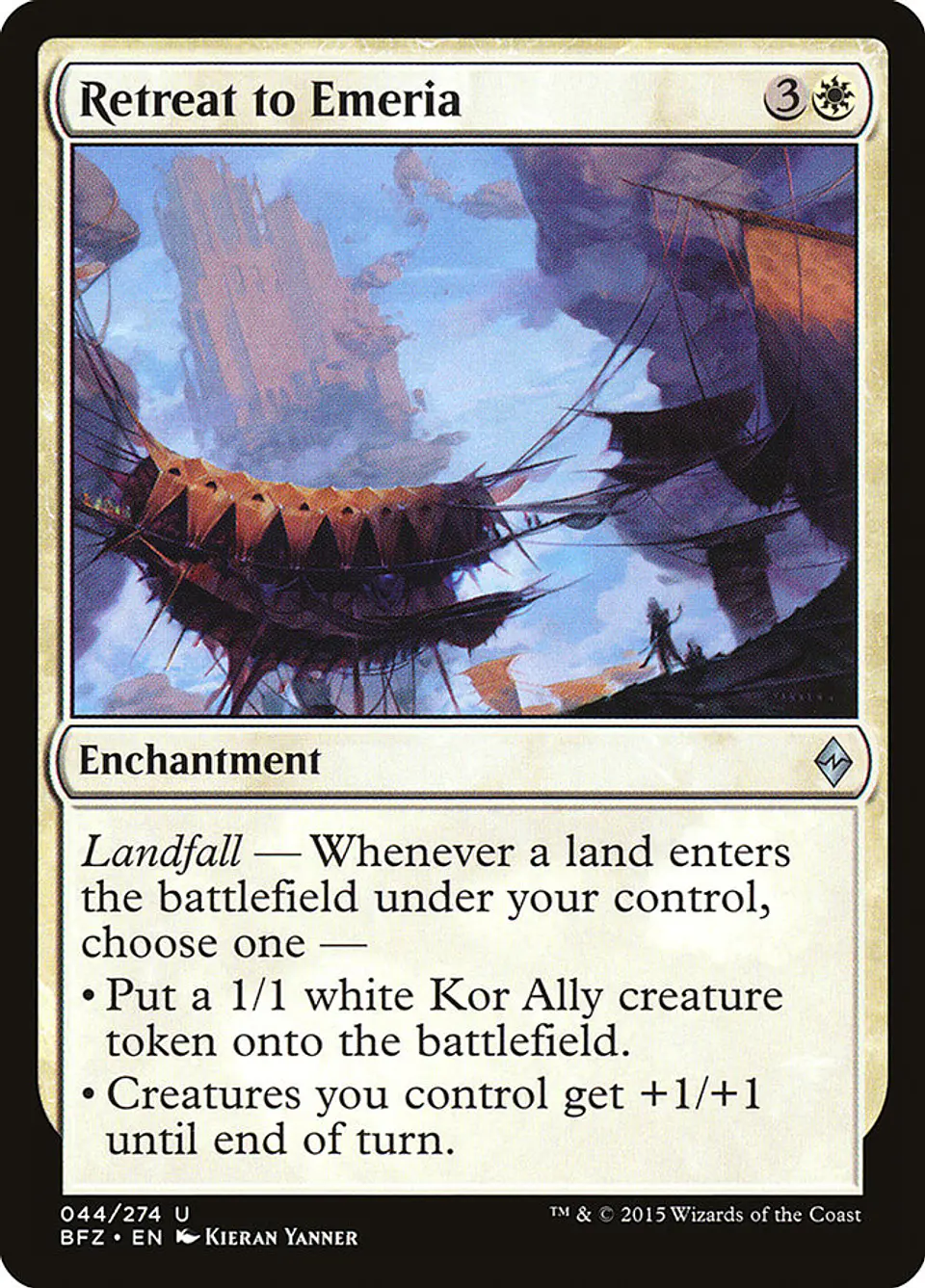 Retreat to Emeria | Español | NM | BFZ 1