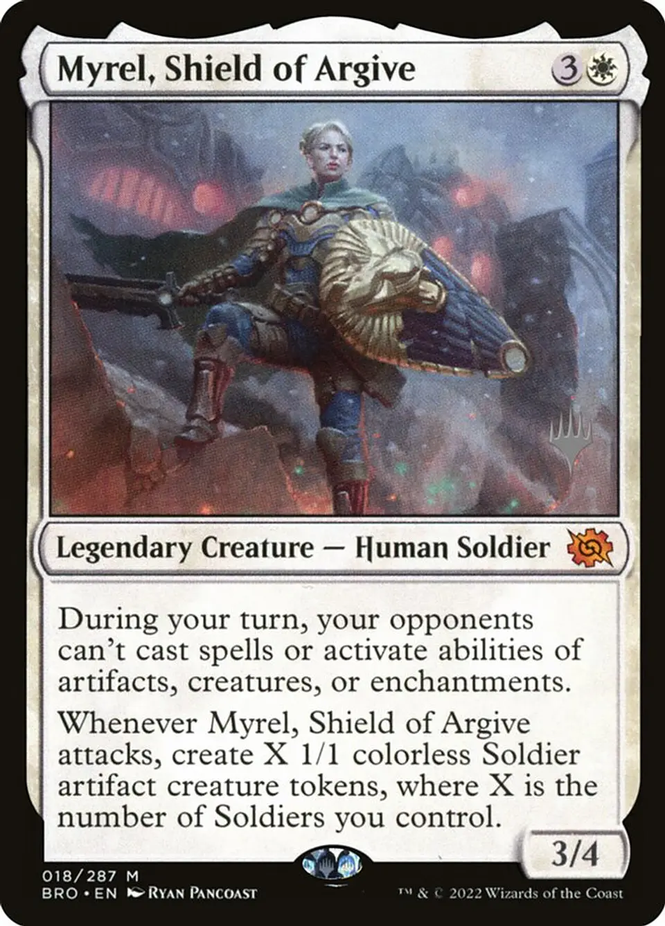 Myrel, Shield of Argive (foil) | Español | NM | PBRO 1