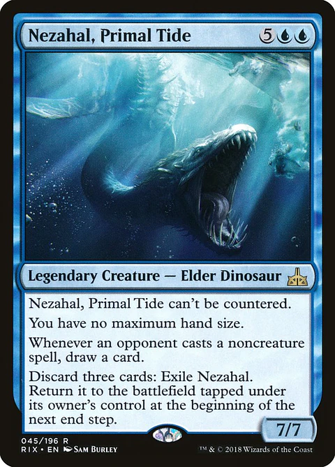 Nezahal, Primal Tide | Español | NM | RIX