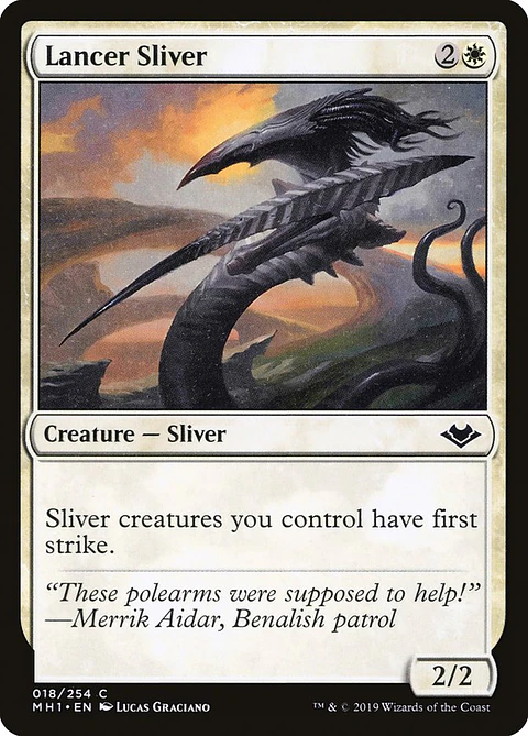 Lancer Sliver | Español | NM | MH1