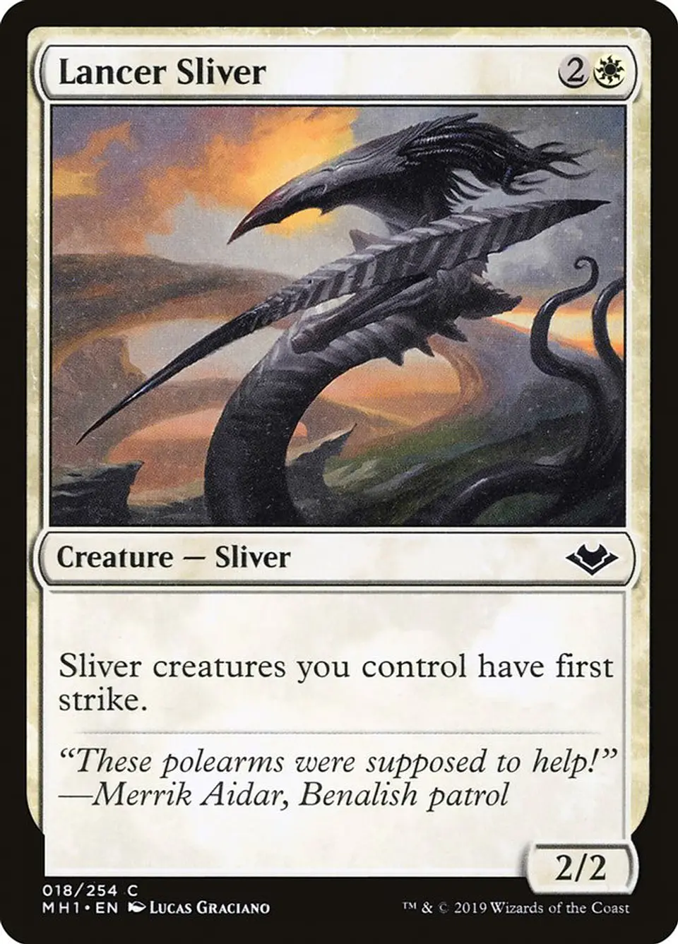 Lancer Sliver | Español | NM | MH1 1