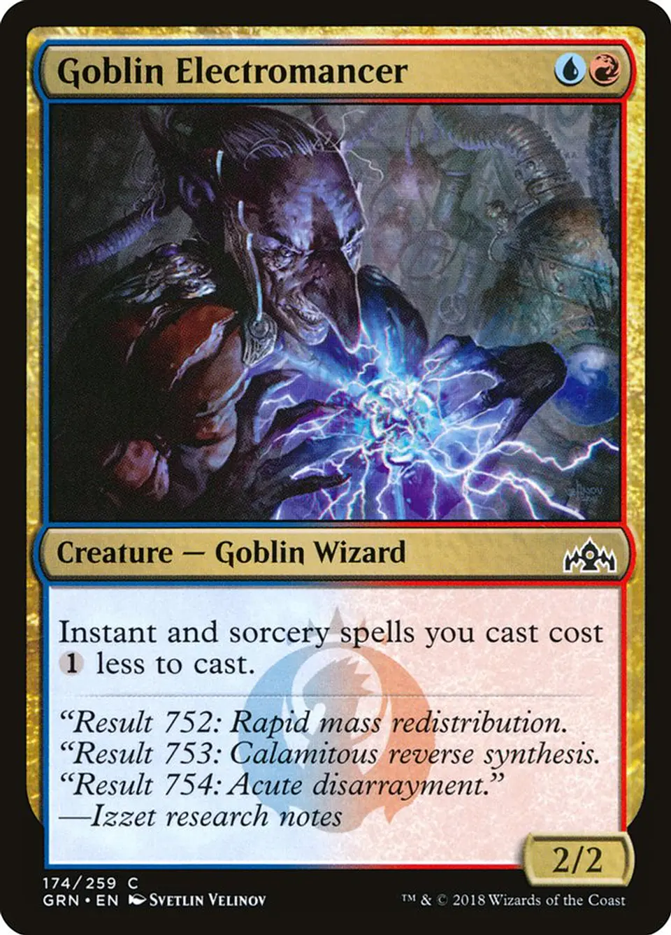 Goblin Electromancer | Español | NM | GRN 1