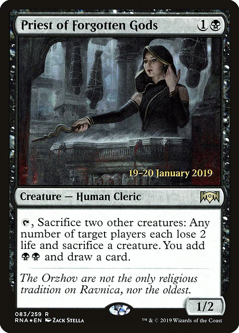 Priest of Forgotten Gods (Launch foil) | Español | NM | PRNA