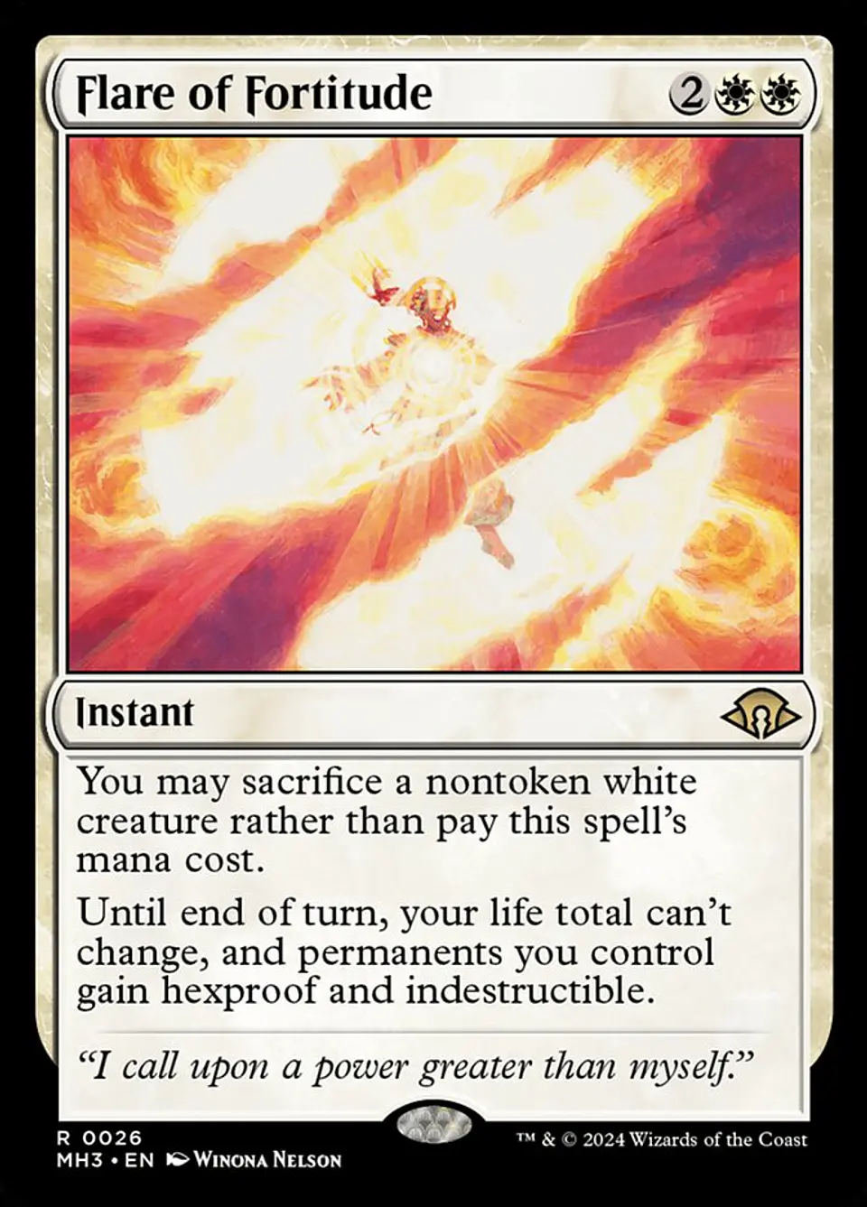 Flare of Fortitude | Español | NM | MH3 1