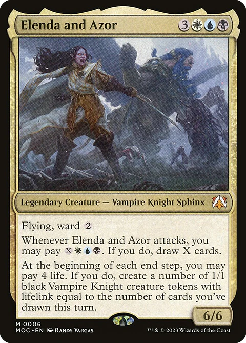 Elenda and Azor | Español | NM | MOC