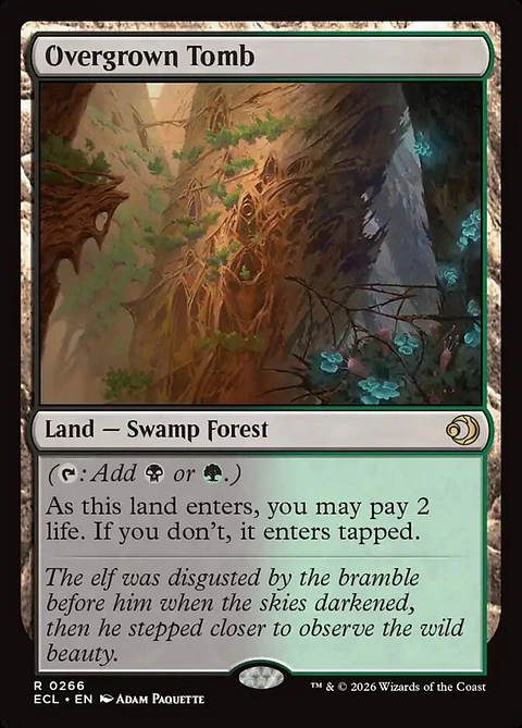 Overgrown Tomb (foil) | Español | NM | ECL