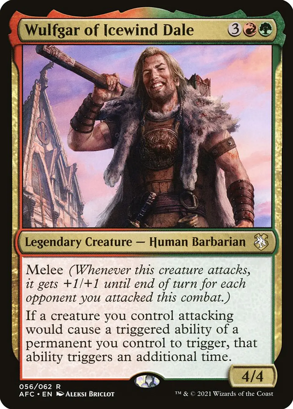 Wulfgar of Icewind Dale | Español | NM | AFC 1