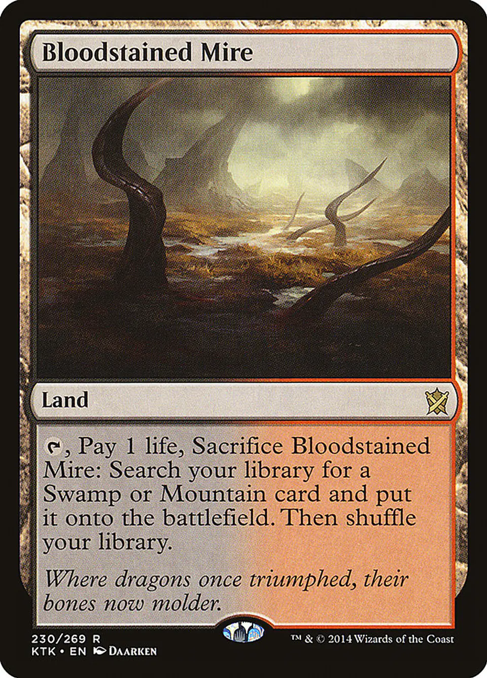 Bloodstained Mire | Español | NM | KTK 1