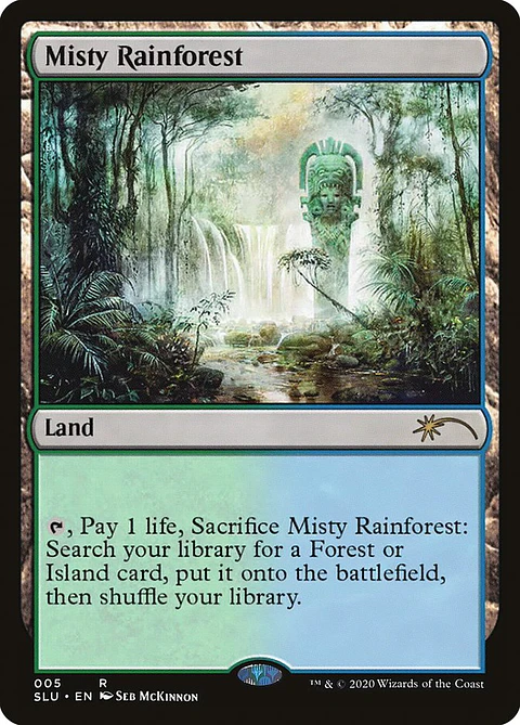 Misty Rainforest | Inglés | NM | SLU