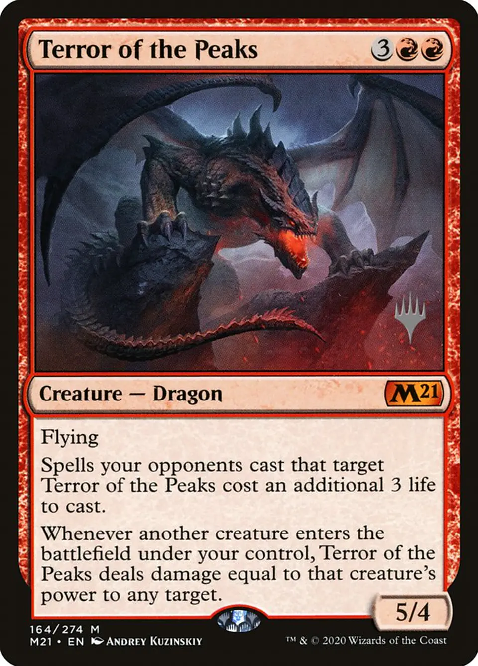 Terror of the Peaks (foil) | Español | NM | PM21 1