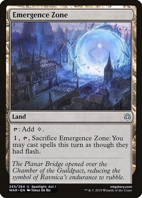 Emergence Zone | Inglés | NM | WAR
