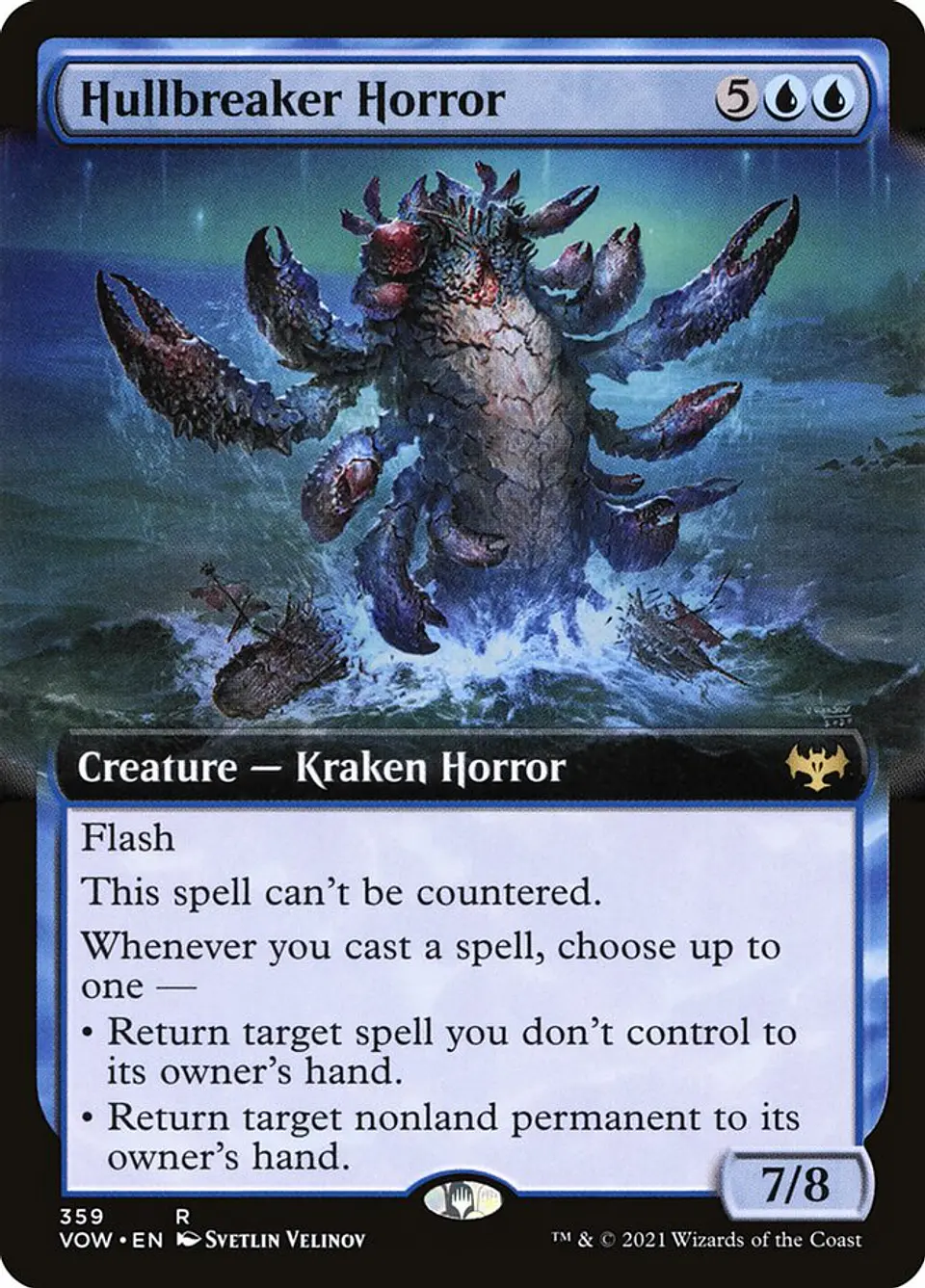 Hullbreaker Horror (Extended Art) | Inglés | NM | VOW 1