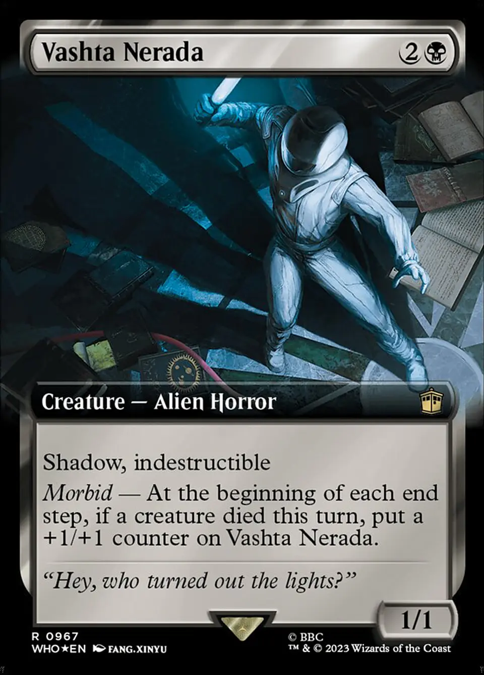 Vashta Nerada (Extended Art foil) | Inglés | NM | WHO 1
