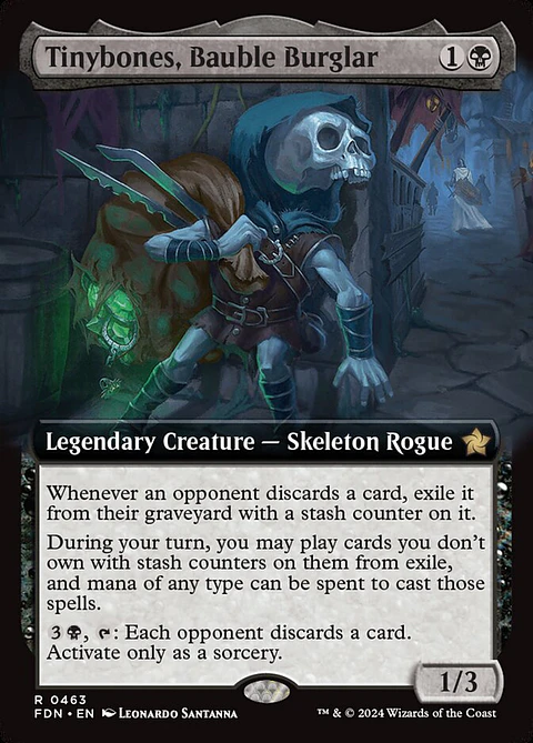 Tinybones, Bauble Burglar (Extended Art foil) | Inglés | NM | FDN