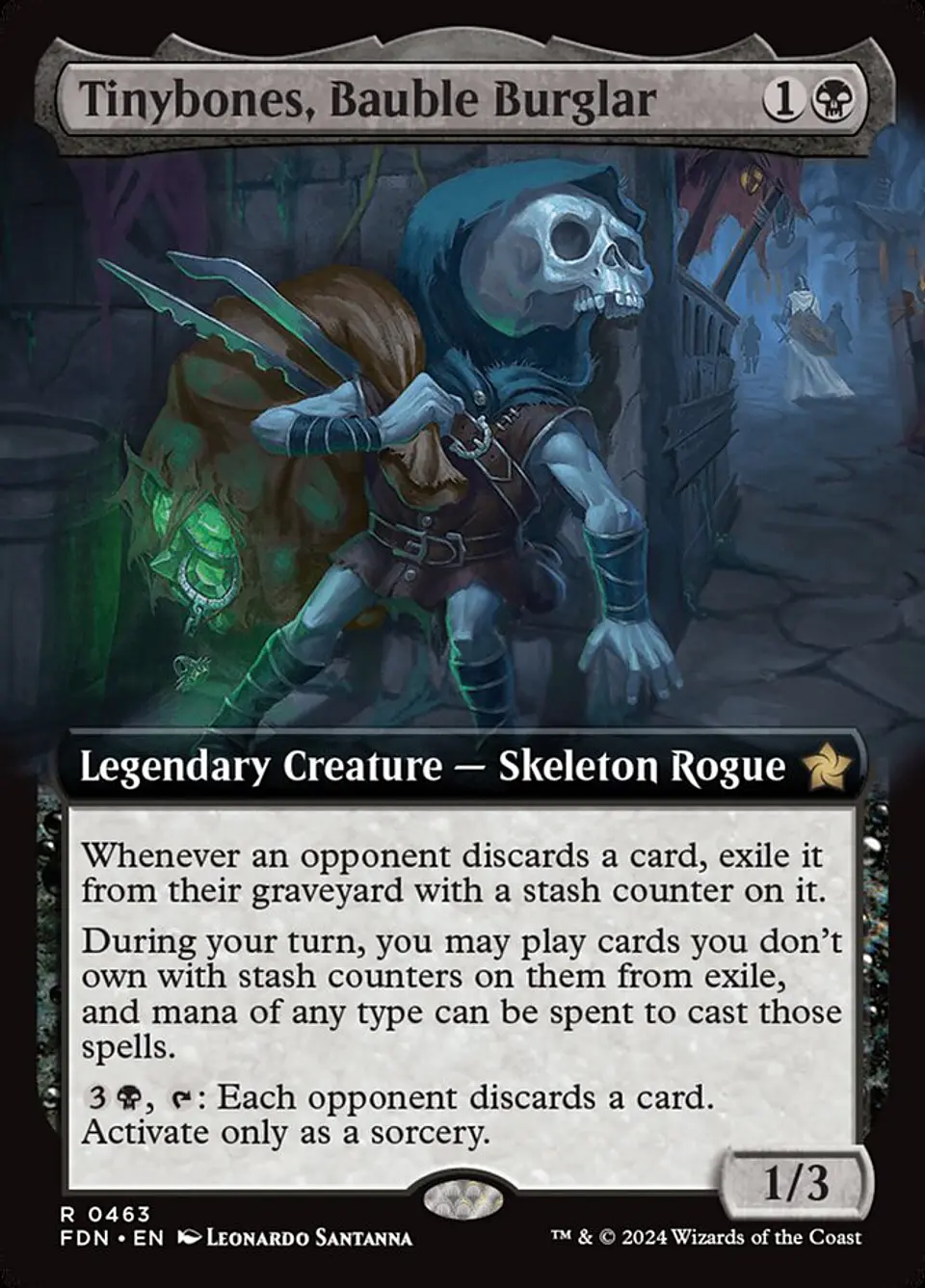 Tinybones, Bauble Burglar (Extended Art foil) | Inglés | NM | FDN 1
