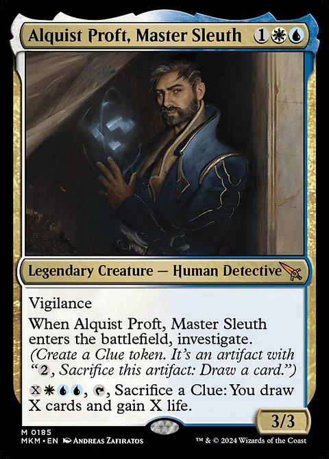 Alquist Proft, Master Sleuth | Inglés | NM | MKM