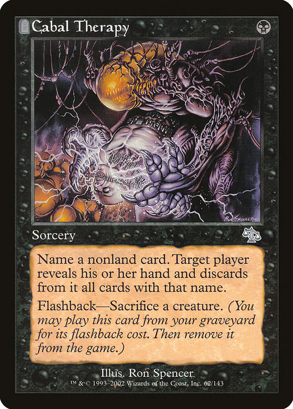 Cabal Therapy (Retro Frame) | Inglés | NM | JUD 1