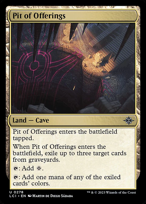 Pit of Offerings | Español | NM | LCI