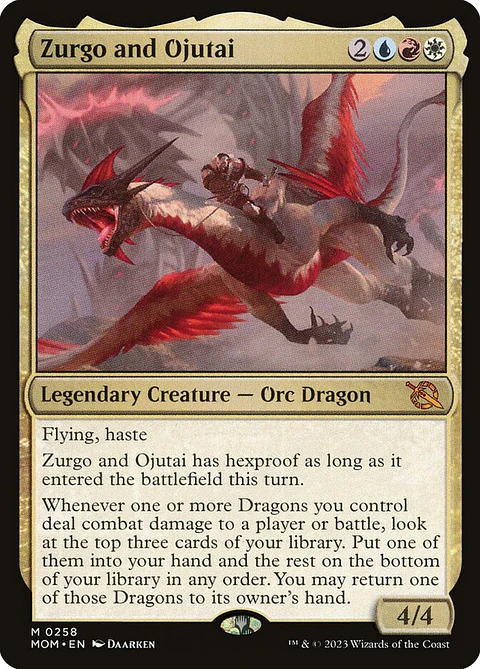 Zurgo and Ojutai | Español | NM | MOM