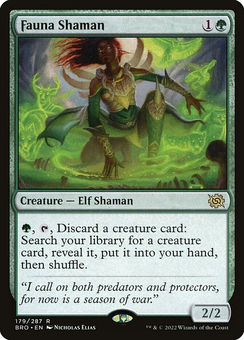 Fauna Shaman | Español | NM | BRO
