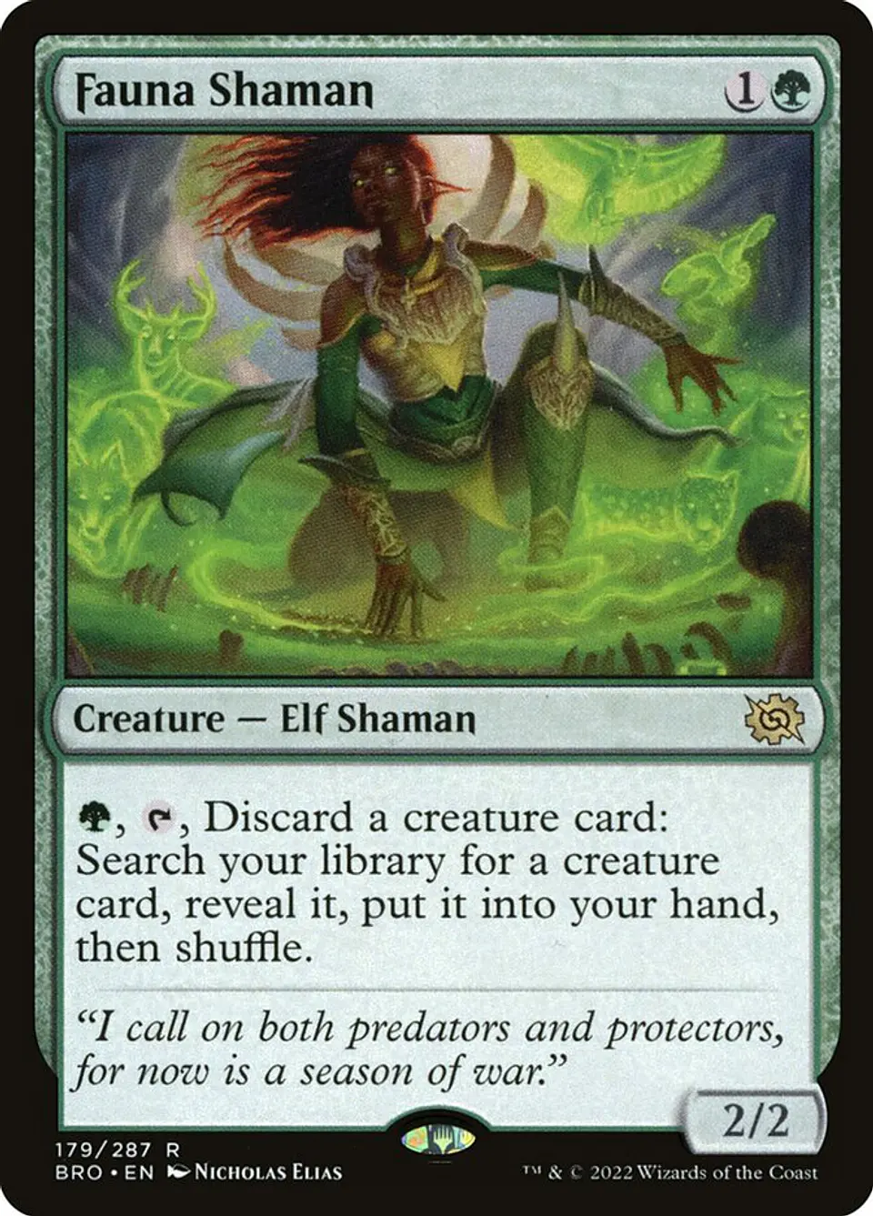 Fauna Shaman | Español | NM | BRO 1