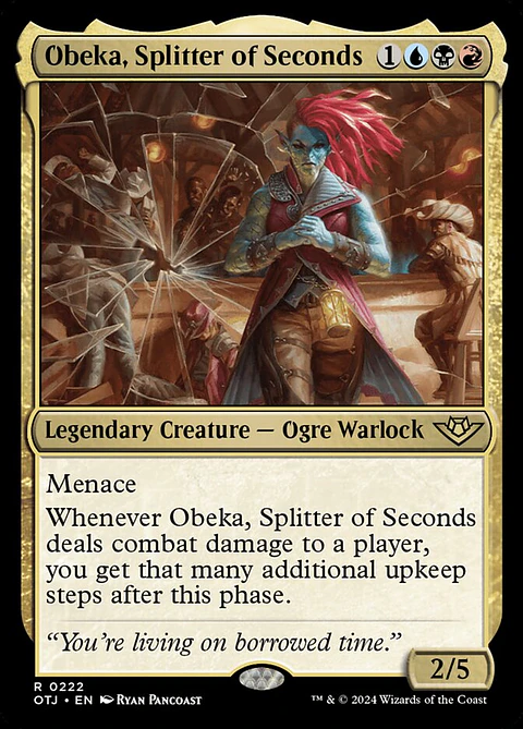 Obeka, Splitter of Seconds | Inglés | NM | OTJ