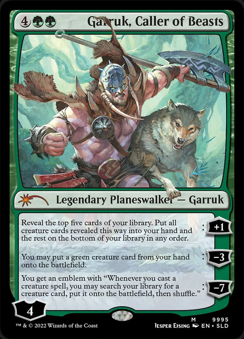 Garruk, Caller of Beasts (foil) | Inglés | NM | SLD 1