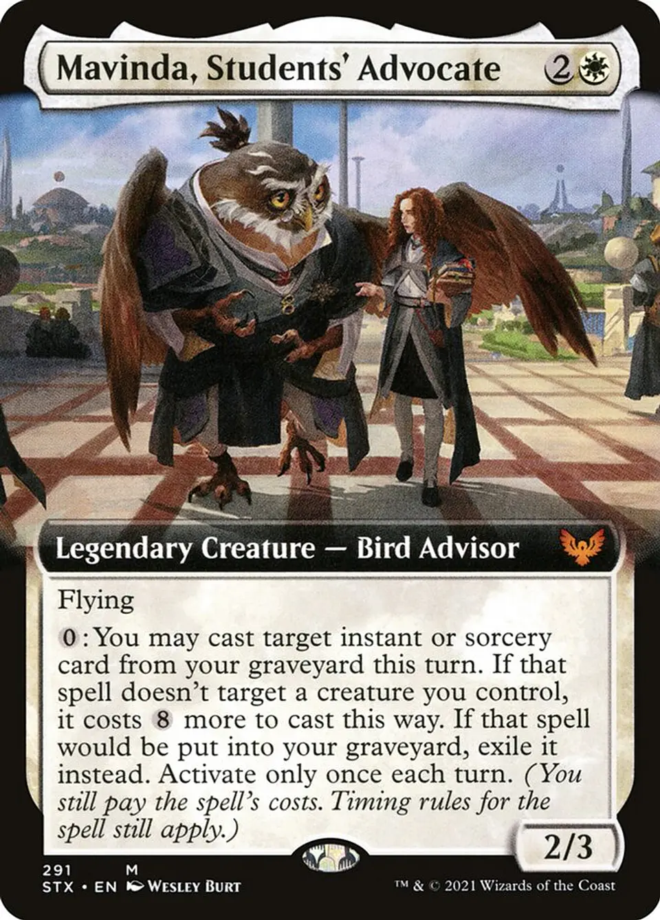 Mavinda, Students' Advocate (Extended Art) | Inglés | NM | STX 1