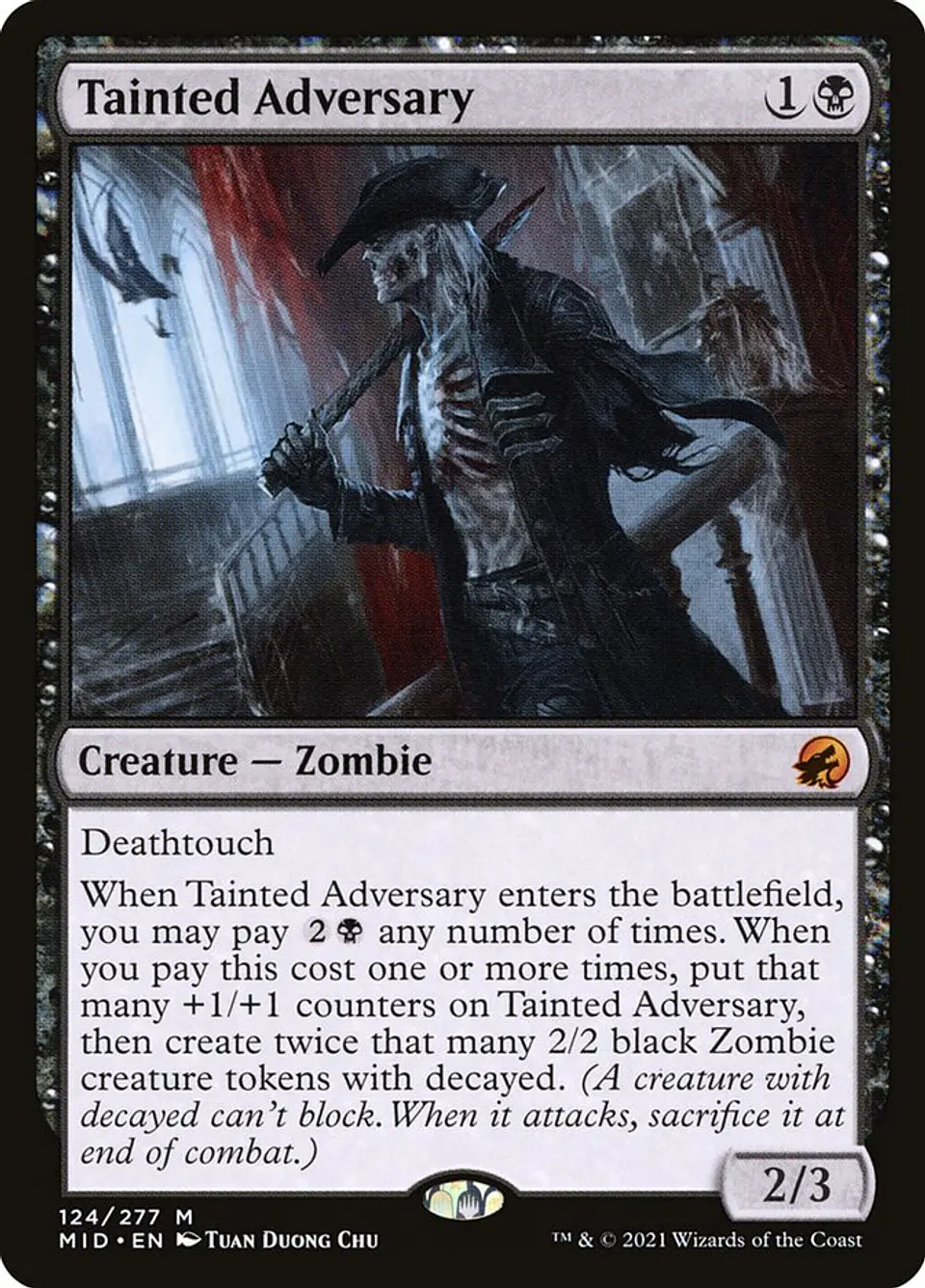 Tainted Adversary | Inglés | NM | MID 1
