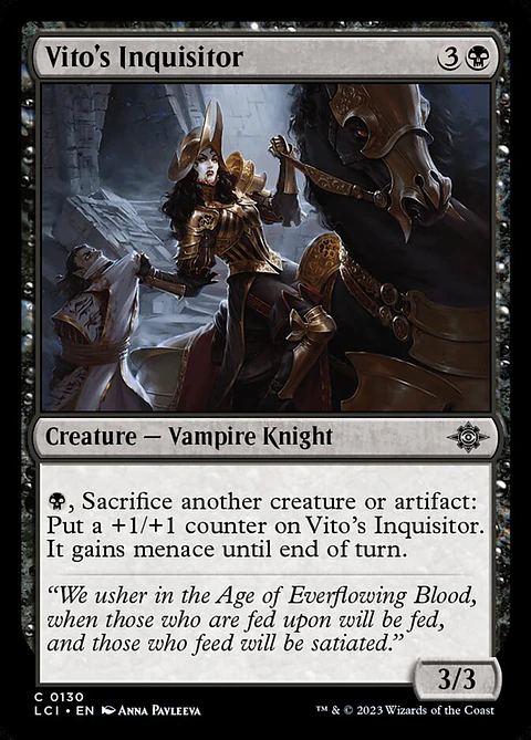 Vito's Inquisitor | Inglés | NM | LCI