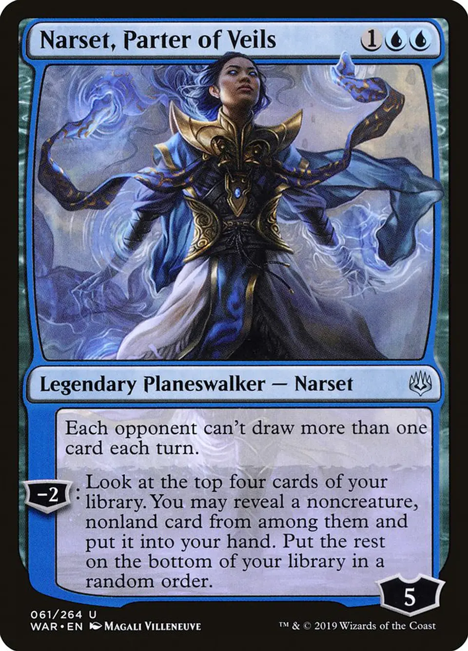 Narset, Parter of Veils | Inglés | NM | WAR 1