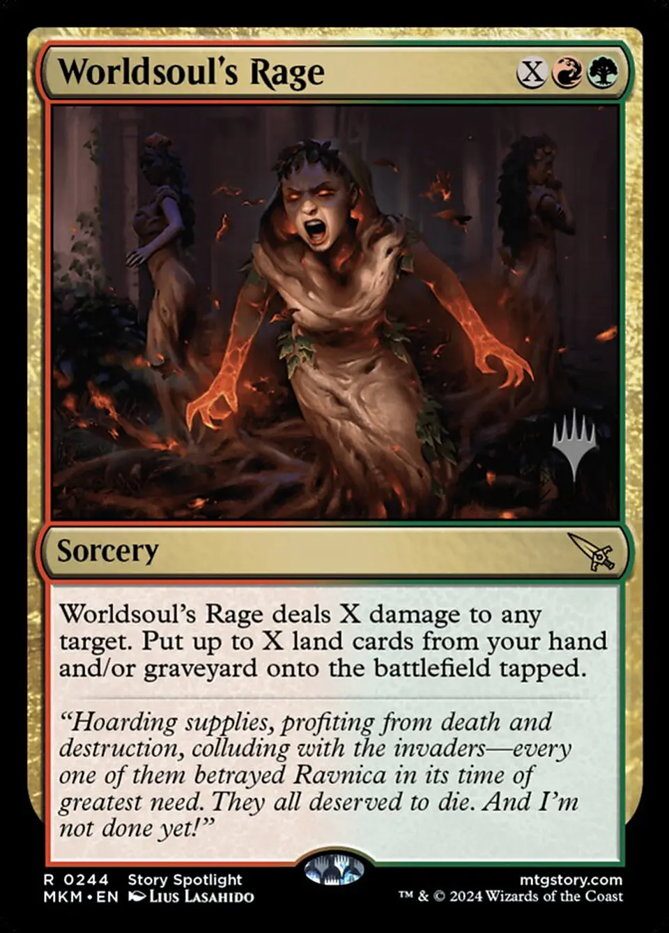 Worldsoul's Rage | Español | NM | PMKM 1