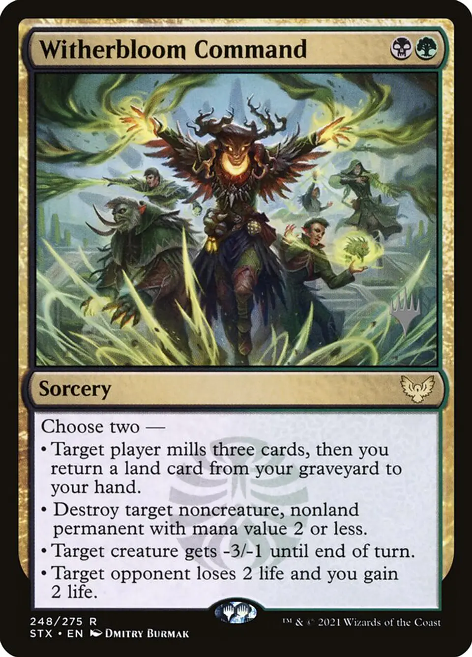 Witherbloom Command | Español | NM | PSTX 1
