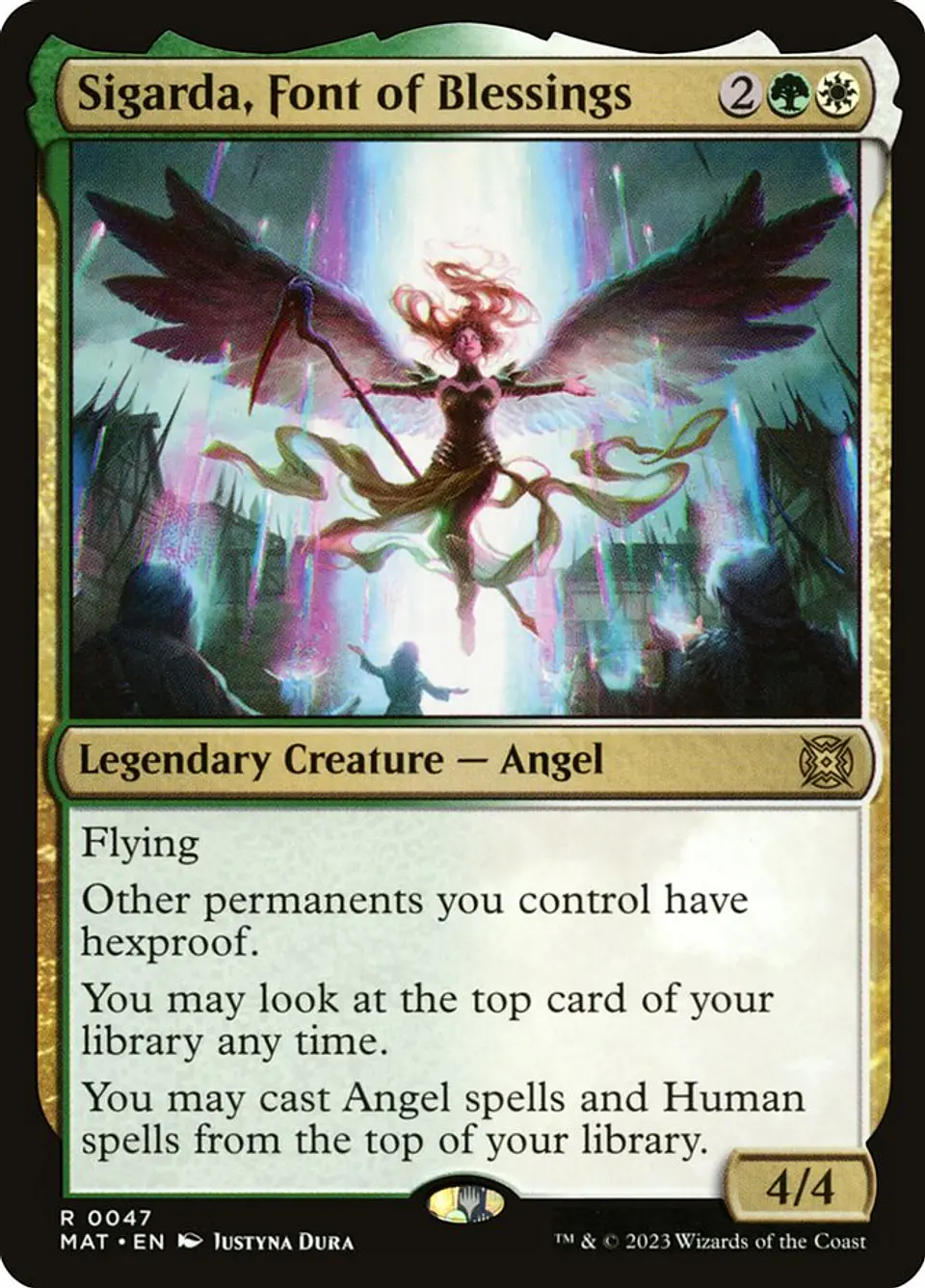 Sigarda, Font of Blessings | Español | NM | MAT 1
