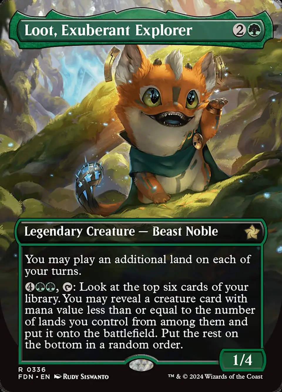 Loot, Exuberant Explorer (Borderless) | Inglés | NM | FDN 1