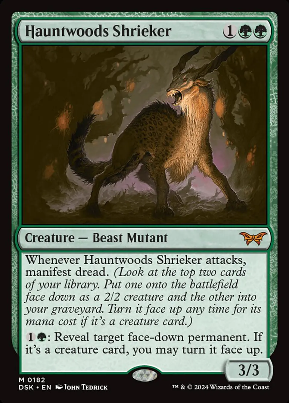 Hauntwoods Shrieker | Inglés | NM | DSK 1