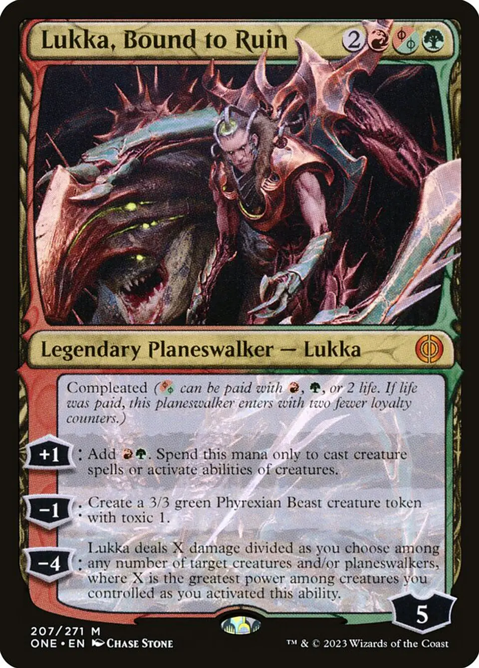 Lukka, Bound to Ruin | Español | NM | ONE 1