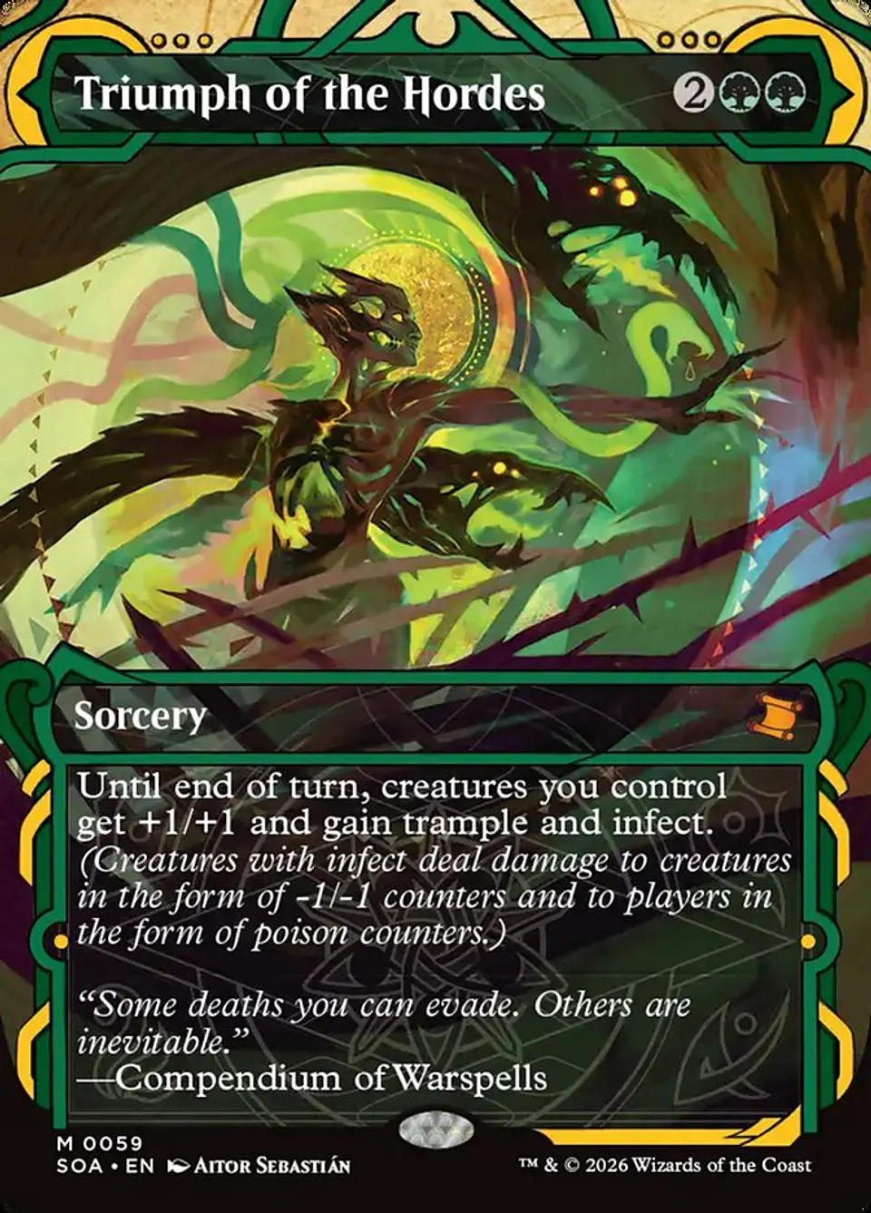 Triumph of the Hordes (Showcase) | Inglés | NM | SOA 1