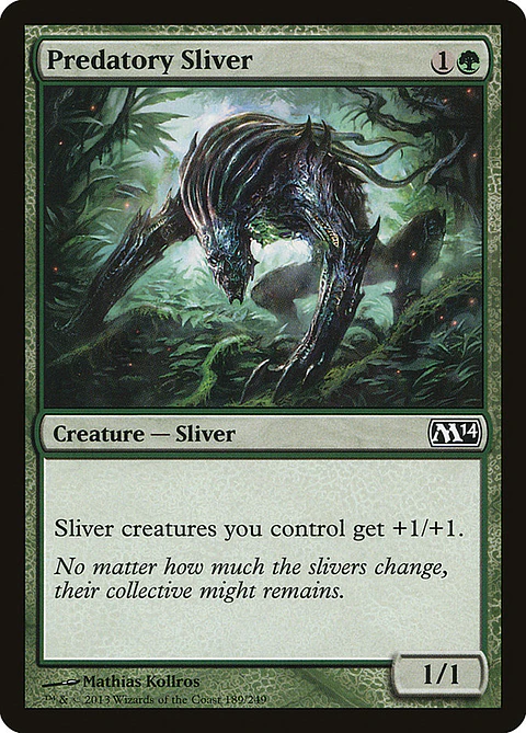 Predatory Sliver | Español | NM | M14