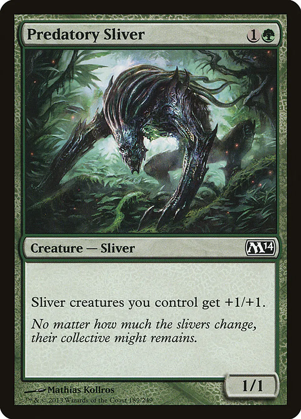 Predatory Sliver | Español | NM | M14 1