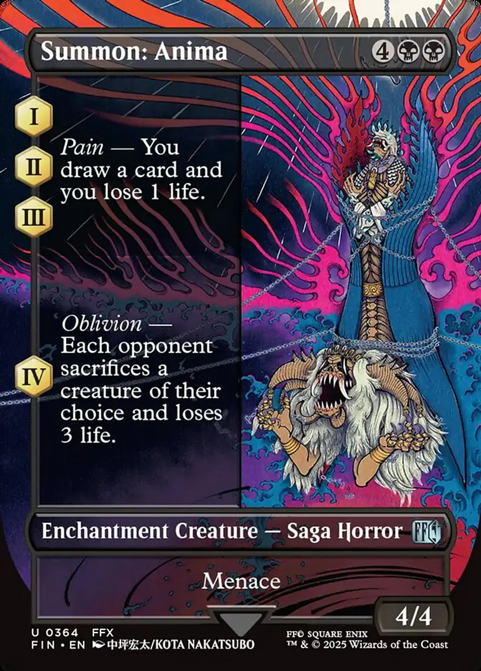 Summon: Anima (Borderless) | Inglés | NM | FIN 1