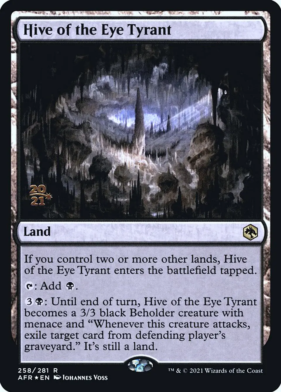 Hive of the Eye Tyrant (Launch foil) | Español | NM | PAFR 1