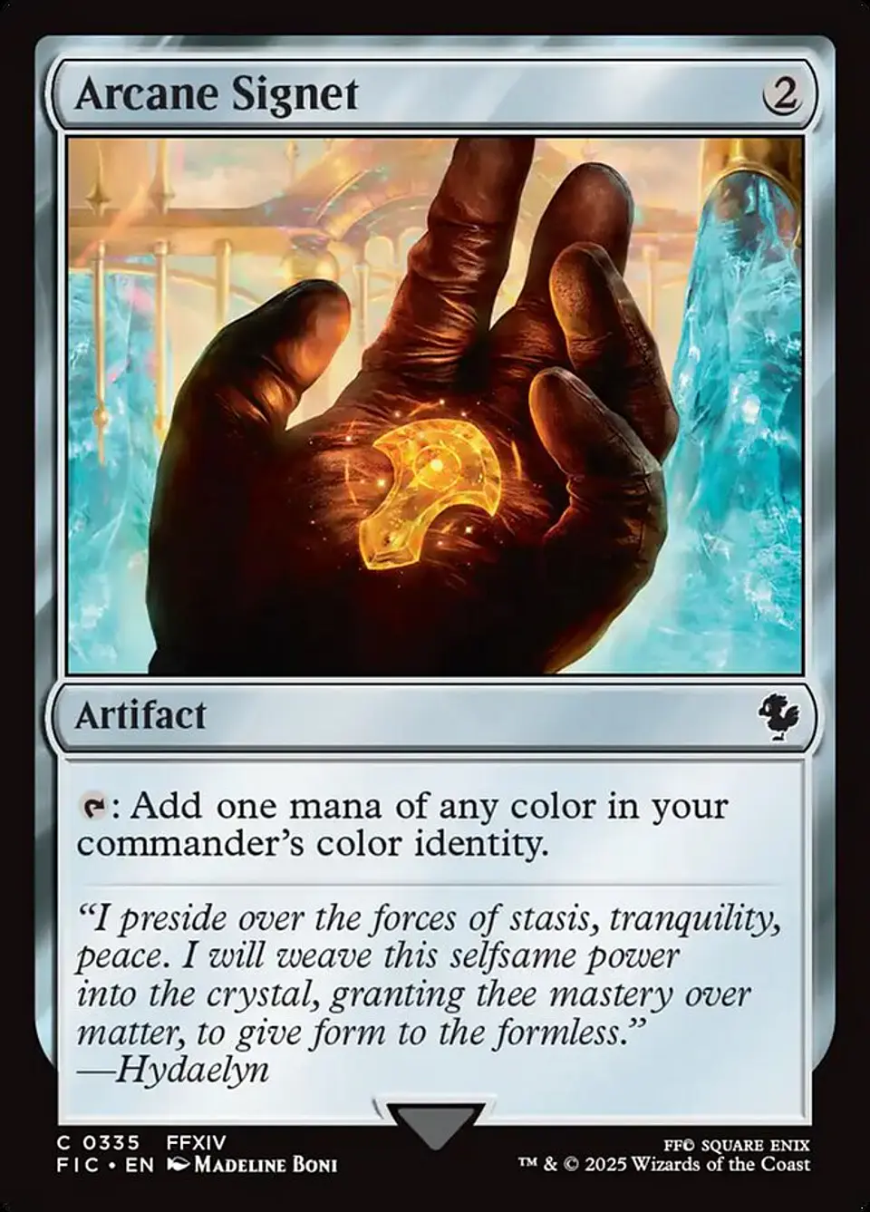 Arcane Signet (Surge foil) | Español | NM | FIC 1